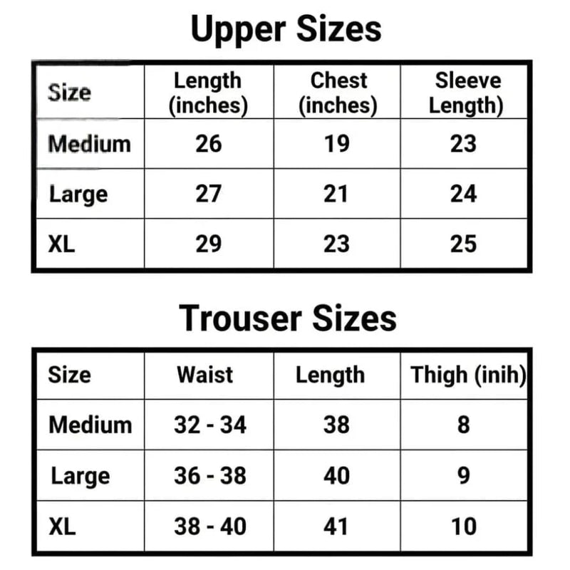 Men's Summer Track Suit – Lightweight and Breathable – (KING White)