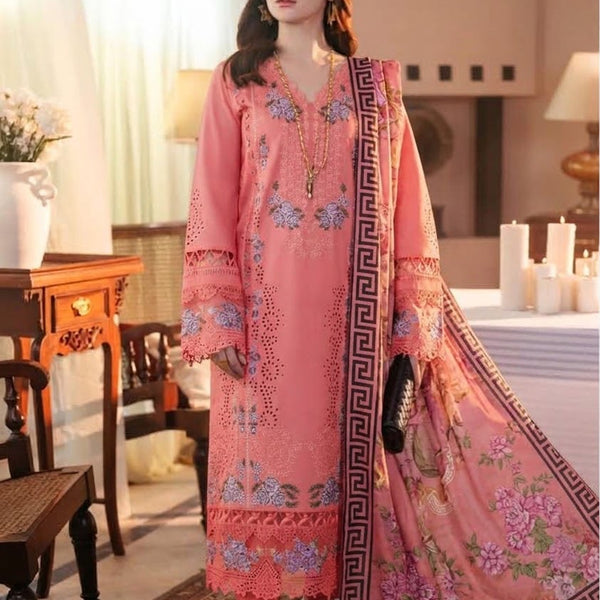 URGE - PURE DHANAK 3PC EMBROIDERED